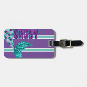 Sassy Mermaid Bagagelabel