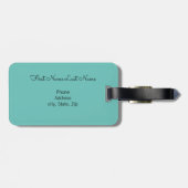 Sassy Mermaid Bagagelabel (Achterkant horizontaal)