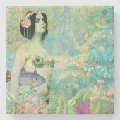 Sassy Mermaid Onderzetter (Voorkant)