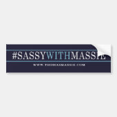 Sassy met Massie Bumpersticker (Voorkant)