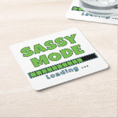 Sassy Modus Laden … Kartonnen Onderzetters (Schuin)