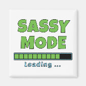 Sassy Modus Laden … Magneet (Voorkant)
