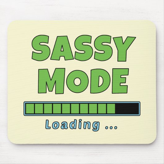 Sassy Modus Laden … Muismat (Voorkant)