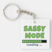 Sassy Modus Laden … Sleutelhanger (voorkant)