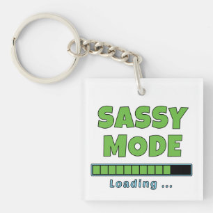 Sassy Modus Laden … Sleutelhanger