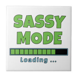 Sassy Modus Laden … Tegeltje