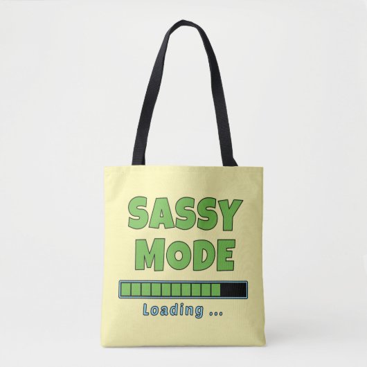 Sassy Modus Laden … Tote Bag (Voorkant)