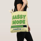 Sassy Modus Laden … Tote Bag (Dichtbij)