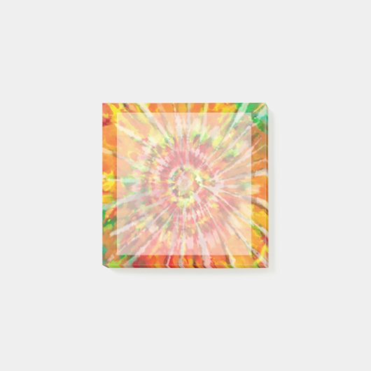 Sassy Multi-Colored Tie Dye Post-it® Notes (Voorkant)