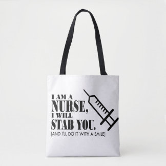 Sassy Nurse Canvas tas