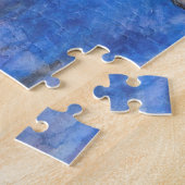 Sassy Oranje Tabby Kattenpuzzel Realistisch Legpuzzel (Zijkant)