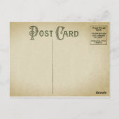 Sassy Owl Valentijnsdag Briefkaart Originele Kunst (Achterkant)