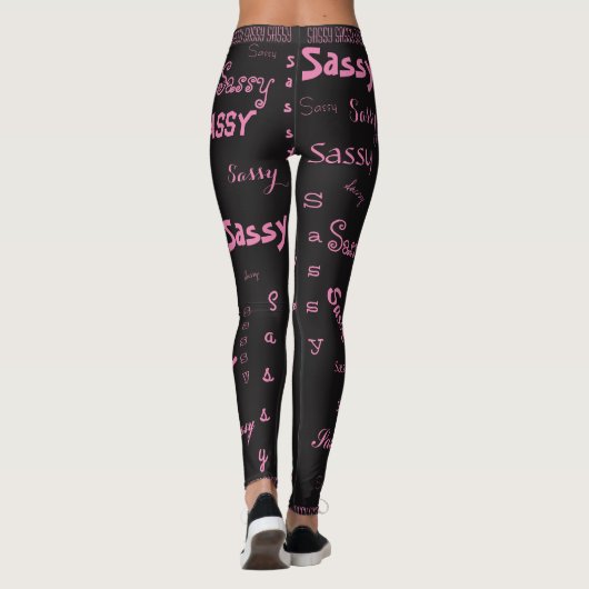 Sassy Pants Leggings (Achterkant)
