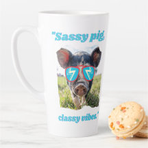 Sassy Pig Classic Vibes - Pig Quote
