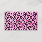 Sassy Pink Diva Visitekaartjes (Achterkant)