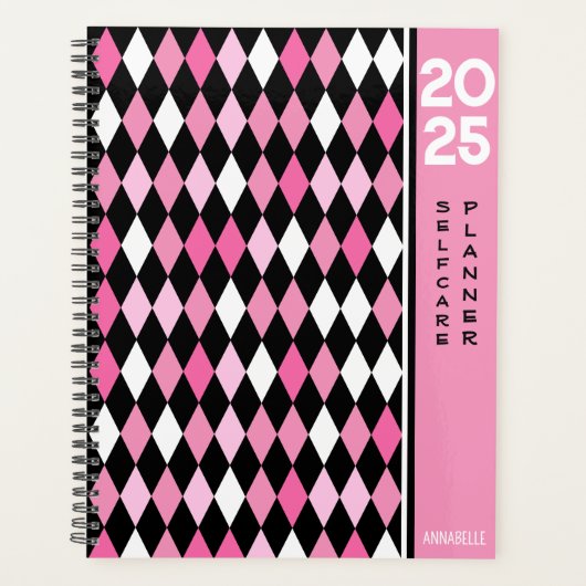 Sassy Pinkista Self Care Planner (Voorkant)