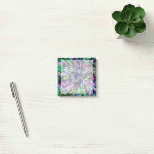 Sassy Psychedelic Splash Tie Dye Post-it® Notes (Kantoor)