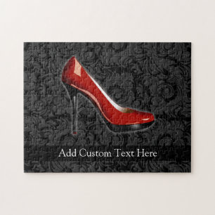 Sassy Red Shoe Legpuzzel