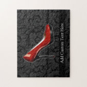 Sassy Red Shoe Legpuzzel (Verticaal)