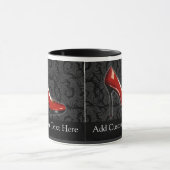 Sassy Red Shoe Mok (Midden)