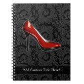 Sassy Red Shoe Notitieboek (Voorkant)