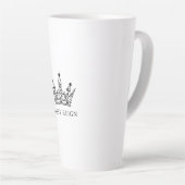 Sassy Reign Tote Bag  Latte Mok (Rechterhoek)
