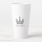 Sassy Reign Tote Bag  Latte Mok (Voorkant)