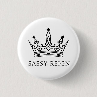 Sassy Reign Tote Bag  Ronde Button 3,2 Cm