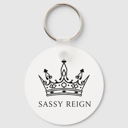 Sassy Reign Tote Bag  Sleutelhanger (Voorkant)