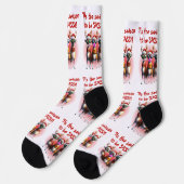 Sassy Reindeer Sokken (Links)