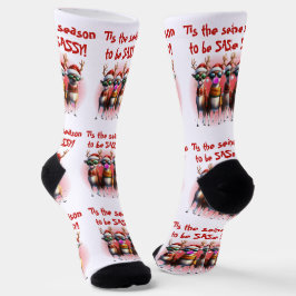 Sassy Reindeer Sokken