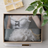 Sassy Rococo Lady Decoupage |  elegantie Tissuepapier (Geschenk)