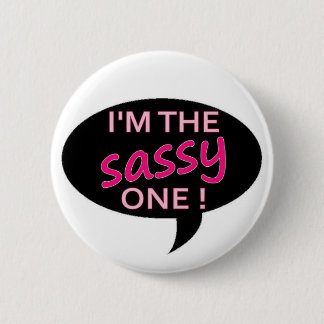 sassy ronde button 5,7 cm