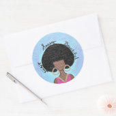 Sassy Ronde Sticker (Envelop)