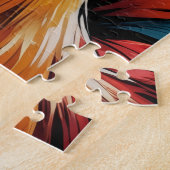 Sassy Rooster Gedachten Legpuzzel (Zijkant)