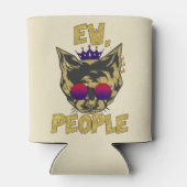 Sassy Royal Cat - "Ew. Mensen" Grappige kattenlief Blikjeskoeler (Achterkant)