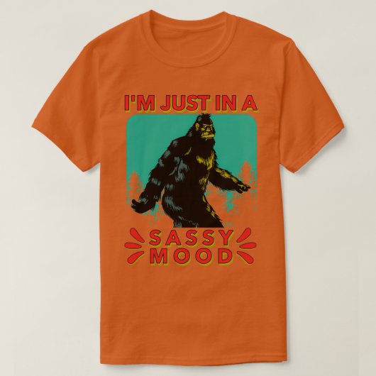 Sassy Sasquatch T-shirt (Design voorkant)