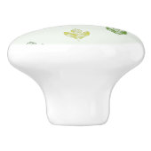 Sassy Sassafras Ceramic Knob Keramische Knop (Zijkant)