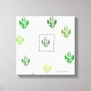 Sassy Sassafras op Canvas Afdruk