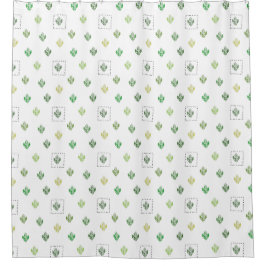 Sassy Sassafras Shower Curtain Douchegordijn