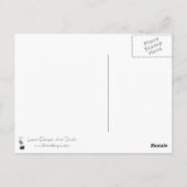 Sassy Sax Briefkaart (Achterkant)