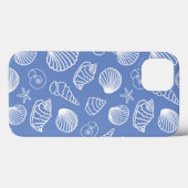 Sassy Seashell Pattern Case-Mate iPhone Case (Achterkant (horizontaal))
