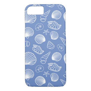 Sassy Seashell Pattern iPhone 8/7 Hoesje
