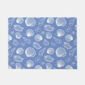 Sassy Seashell Pattern Deurmat (Voorkant)