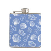 Sassy Seashell Pattern Heupfles (Voorkant)