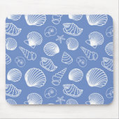 Sassy Seashell Pattern Muismat (Voorkant)