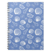 Sassy Seashell Pattern Notitieboek (Voorkant)