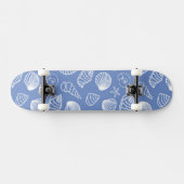 Sassy Seashell Pattern Persoonlijk Skateboard (Horizontaal)