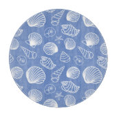 Sassy Seashell Pattern Snijplank (Voorkant)