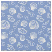 Sassy Seashell Pattern Stof (Close Up)
